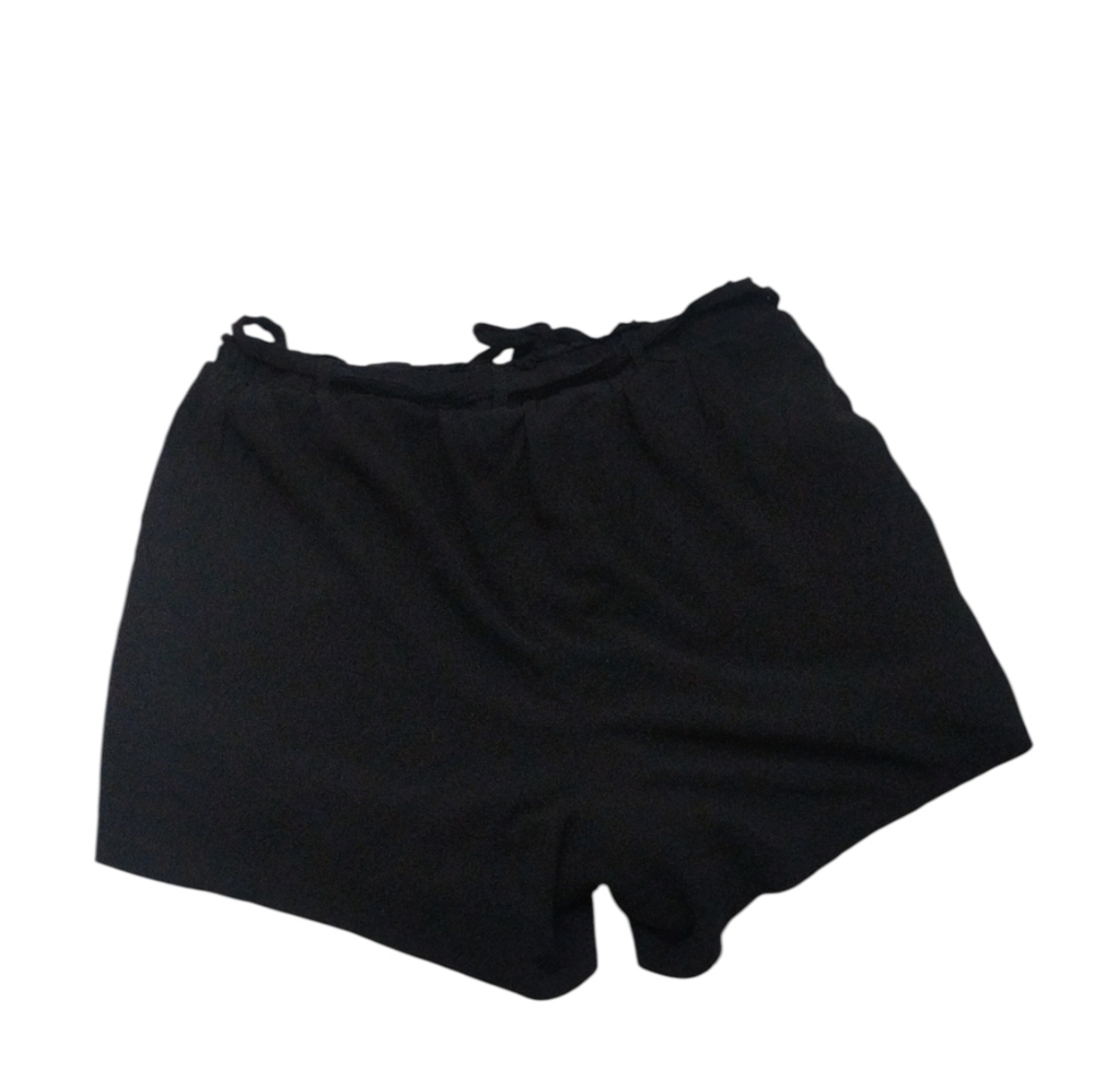 Torrid Black Lined W Tie Belt, Pockets Beach, Leisure, Boho Women's Shorts SZ 1